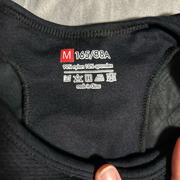 Gymshark Black Sports Bra Size M - Picture 4 of 4